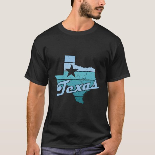 T-shirt État américain du Texas (Devant)