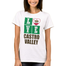 Etat de Californie Drapeau Coeur Castro Valley