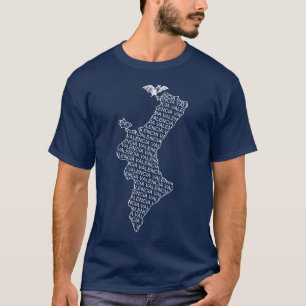 T-shirt État de chemise de Valence