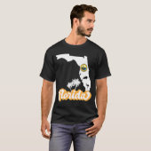 T-shirt État de Floride avec sceau FL (Devant entier)