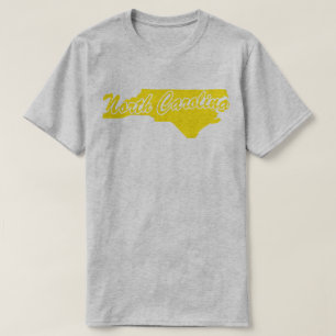 T-shirt État De Forme De Caroline Du Nord