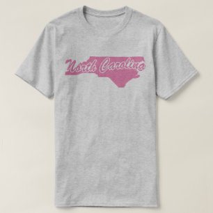 T-shirt État De Forme De Caroline Du Nord