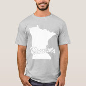 T-shirt État De Forme Minnesota (Devant)