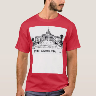 T-shirt Etat de la Caroline du Sud USA