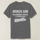 T-shirt État de la relation de bras cassé Son Bro compliqu (Design devant)