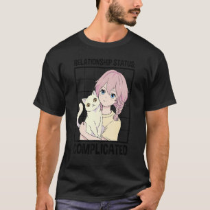 T-shirt État de la relation Propriétaire du chat compliqué