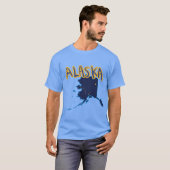 T-shirt État de l'Alaska 1 (Devant entier)