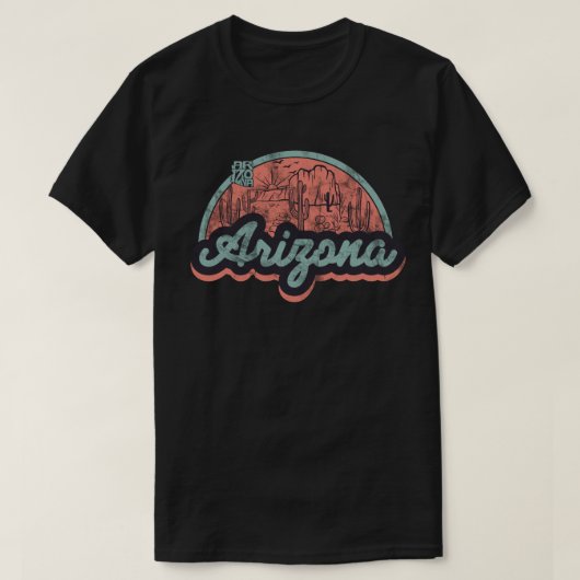T-shirt État de l'Arizona (Design devant)
