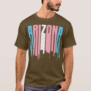T-shirt Etat de l'Arizona Trans Fide Drapeau Transgenre