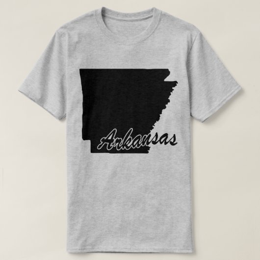 T-shirt État de l'Arkansas (Design devant)