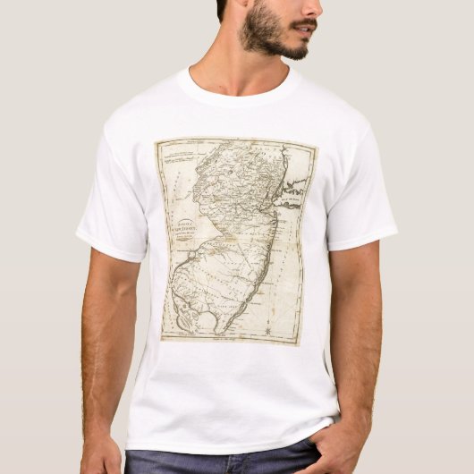 T-shirt État de New Jersey (Devant)