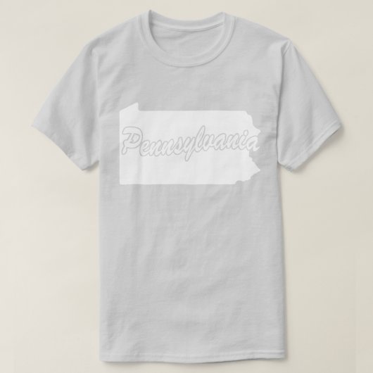 T-shirt État De Pennsylvanie (Design devant)