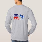 T-SHIRT ÉTAT DE POURPRE DU NÉBRASKA (Dos)