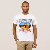 T-shirt État de ruche de l'Utah (Devant entier)