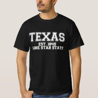 T-shirt État de Texas Lone