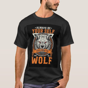 T-shirt État d'esprit Alpha Loup : Libérez Votre Bête Inté