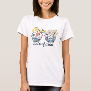 T-shirt État d'esprit d'Aloha