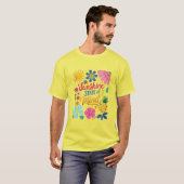 T-shirt État d'esprit de Sunshine (Devant entier)