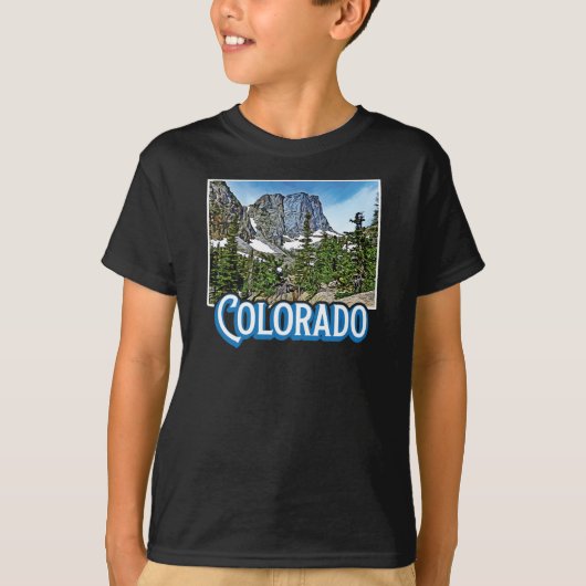 T-shirt Etat du Colorado - Colorado (Devant)