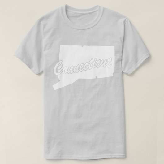 T-shirt État Du Connecticut (Design devant)