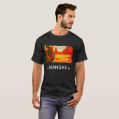 T-shirt État du Kansas (Devant entier)