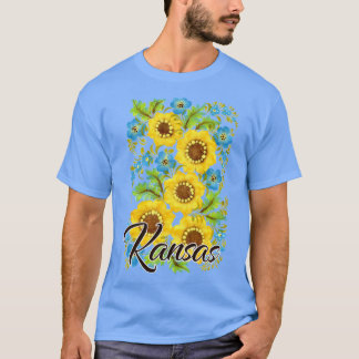 T-shirt État du Kansas surdimensionné