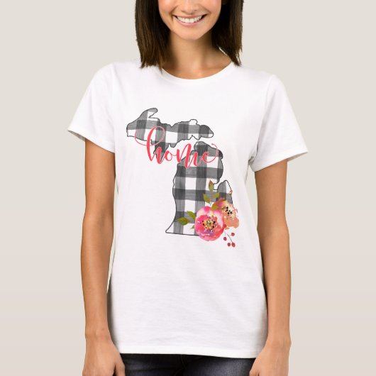 T-shirt État du Michigan (Devant)