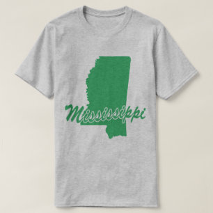 T-shirt État Du Mississippi