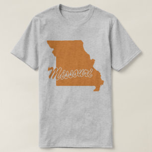 T-shirt État du Missouri Shape
