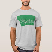 T-shirt État du Montana (Devant)