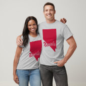 T-shirt État du Nevada Shape (Unisexe)