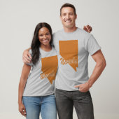 T-shirt État du Nevada Shape (Unisexe)