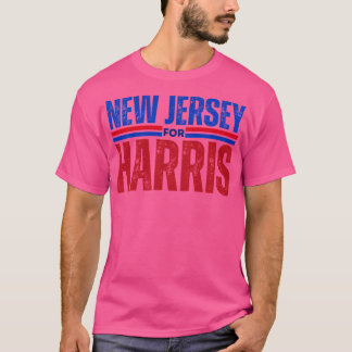 T-shirt Etat du New Jersey pour Walz 2024 New Jersey contr