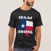 T-shirt État du Texas le "Texas fort " (Devant)