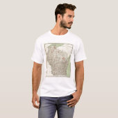 T-shirt État du Wisconsin (Devant entier)