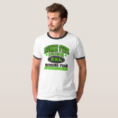 T-shirt État ivre potable irlandais d'équipe (Devant entier)