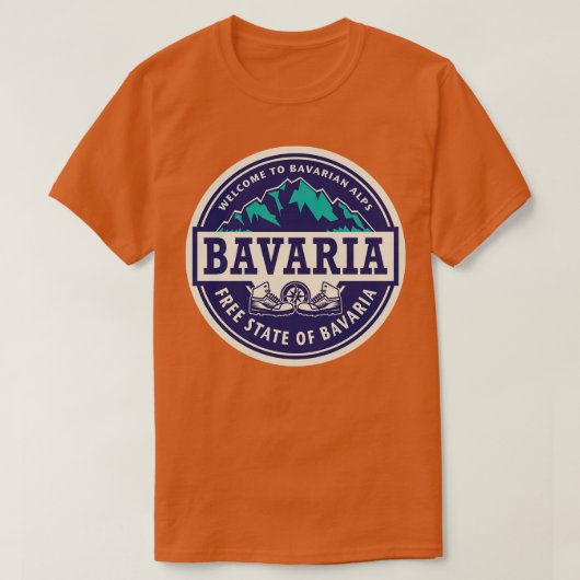 T-shirt État libre de Bavière (Design devant)