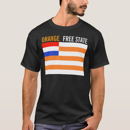 T-shirt État libre orange (Devant)