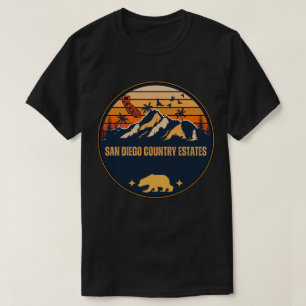T-shirt États de San Diego, Californie