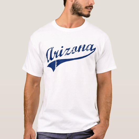 T-shirt États de signature - Arizona (Devant)
