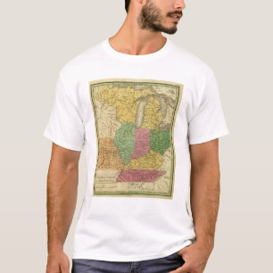 T-shirt États Occidentaux, territoires