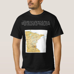 T-shirt États, provinces et territoires - Minnesota