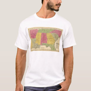 T-shirt États sudiste, Etats-Unis