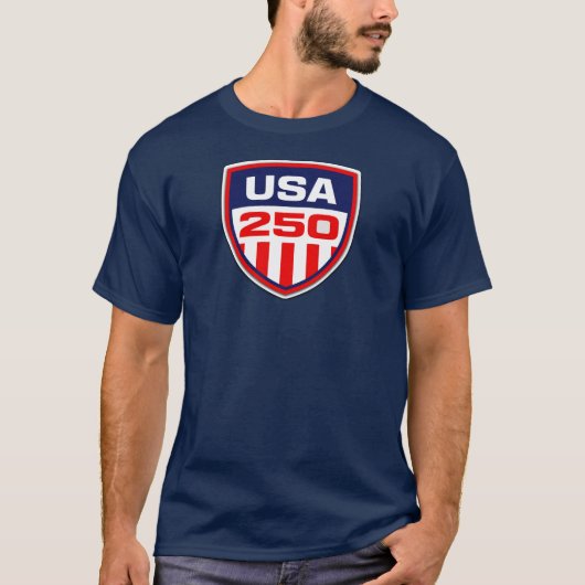 T-shirt États-Unis 250 (Devant)