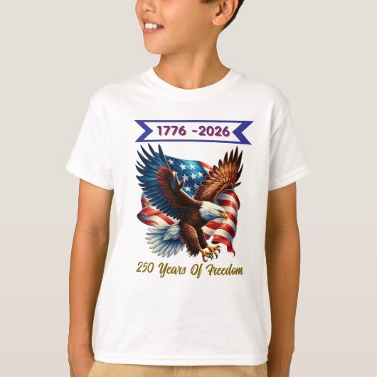 T-shirt États-Unis 250 Ans (Devant)
