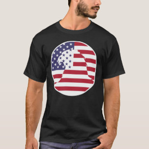 T-shirt États-Unis Aigle Bald américain National