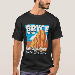 T-shirt États-Unis BRYCE CANYON NATIONAL HOODOO VOUS AMOUR