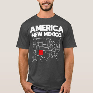 T-shirt États-Unis cadeau Nouveau-Mexique État