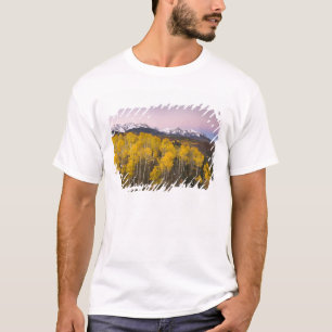 T-shirt États-Unis, Colorado, montagnes Rocheuses. L'aube