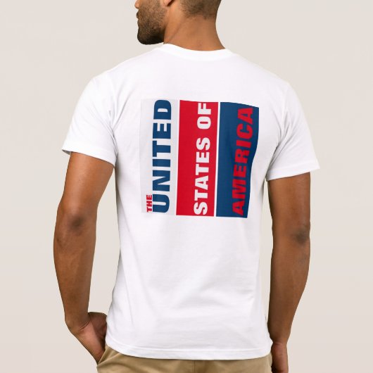 T-shirt États-Unis d'Amérique (Dos)